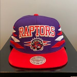 Vintage Color-way Raptors SnapBack